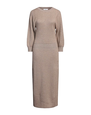 FABIANA FILIPPI Knit dress Beige 46% Virgin Wool, 26% Wool, 13% Polyamide, 9% Silk, 6% Cashmere