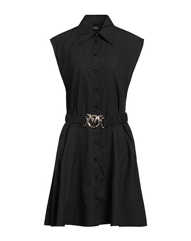 PINKO Midi dress Black 100% Cotton