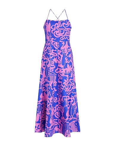 MARA HOFFMAN Midi dress Blue 100% Hemp