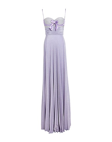 ELISABETTA FRANCHI Long dress RED CARPET
 Lilac 63% Viscose, 17% Polyester, 15% Polyamide, 5% Elastane