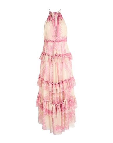 PHILOSOPHY di LORENZO SERAFINI Long dress Cream 100% Polyester