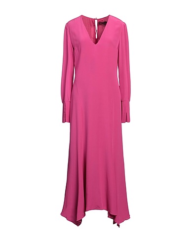 PATRIZIA PEPE Long dress Fuchsia 100% Silk