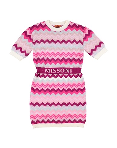 MISSONI KIDS Robe 43% Laine, 24% Viscose, 16% Polyamide, 13% Laine mohair, 4% Fibre métallique