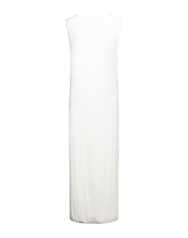 JACQUEMUS Langes Kleid AVORIO 95% Cupro, 5% Elastan