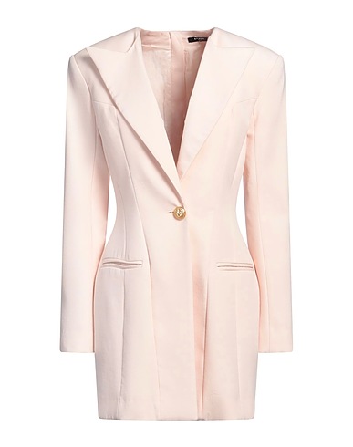 BALMAIN Blazer dress Light pink 100% Wool