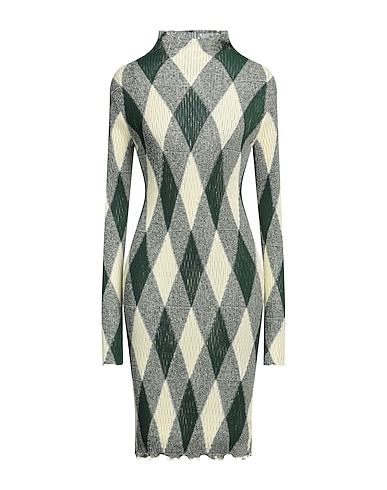 BURBERRY Sheath dress 60% Cotton, 40% Silk