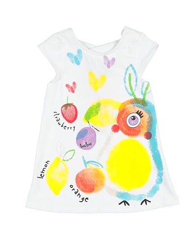 TUC TUC Baby dress White 95% Cotton, 5% Elastane