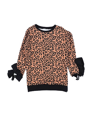 L:Ú L:Ú by MISS GRANT Sweatshirt Camel 100% Cotton