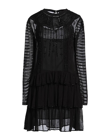 TWINSET Sheath dress Black 100% Viscose