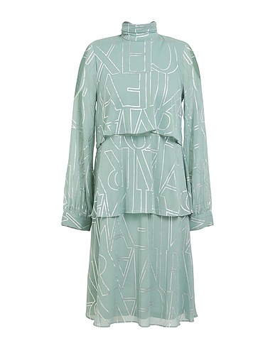 ARMANI EXCHANGE Short dress Sage green 100% Polyester