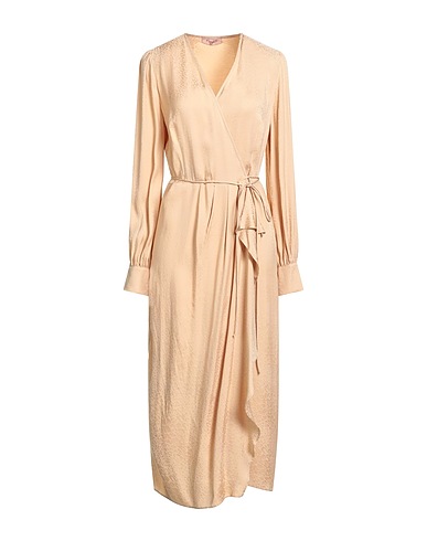 TWINSET Midi dress Sand 100% Viscose