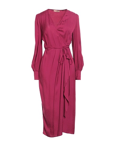 TWINSET Midi dress Mauve 100% Viscose
