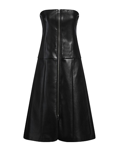 ERIKA CAVALLINI Elegant dress Black 50% Protein fibre, 25% Polyurethane, 10% Viscose, 10% Polyester, 5% Other Fibres