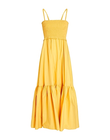 A.L.C. Midi dress Mustard 100% Cotton