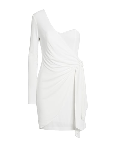 HALSTON One-shoulder dress 70% Rayon, 30% Polyester