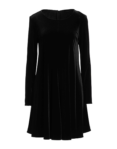 EMPORIO ARMANI Kurzes Kleid Schwarz 92% Polyester, 8% Elastan