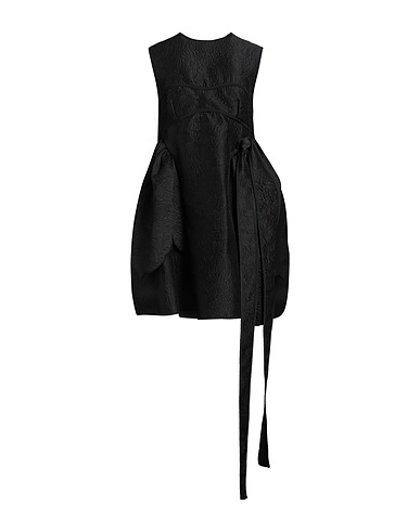 CECILIE BAHNSEN Vestito corto Nero 55% Lana, 26% Poliammide, 15% Poliestere, 4% Altre Fibre