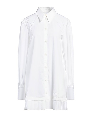 OFF-WHITE™ Vestito chemisier Bianco 100% Cotone