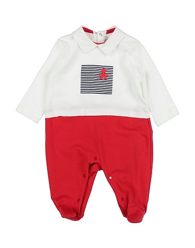 LE BEBÉ Baby jumpsuit  White 92% Cotton, 8% Elastane