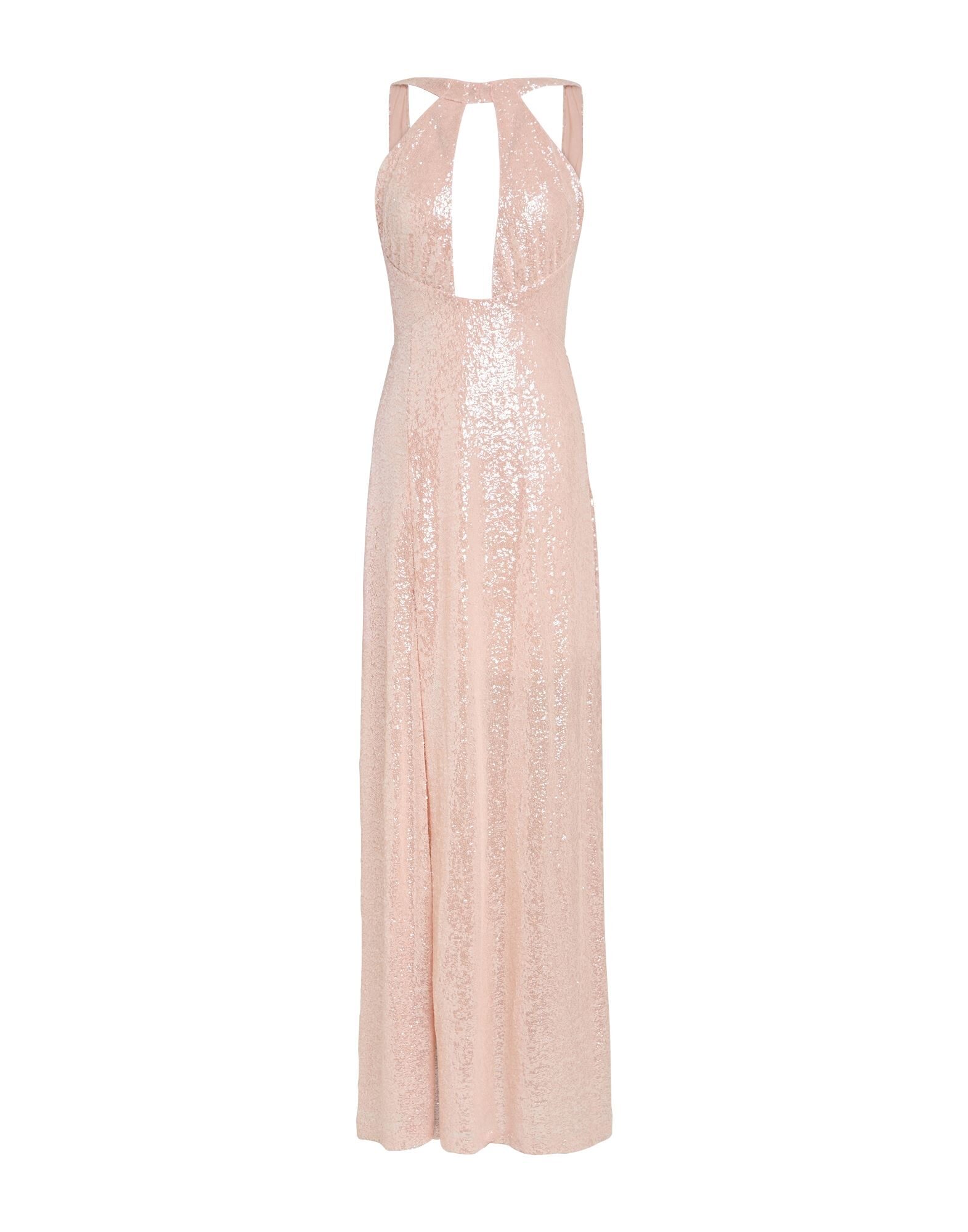 ELISABETTA FRANCHI | Light pink Women's Long Dress | YOOX