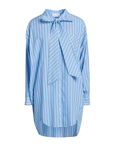 GAëLLE Paris Shirt dress Light blue 100% Cotton