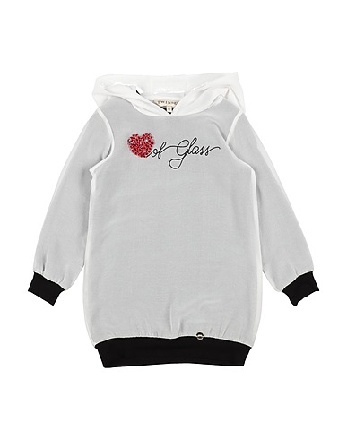 TWINSET Baby dress White 96% Cotton, 4% Elastane