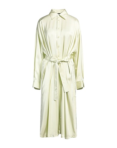 FABIANA FILIPPI Vestito chemisier Verde chiaro 100% Viscosa
