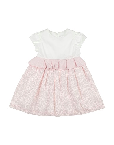 IL GUFO Baby dress White 97% Cotton, 3% Elastane