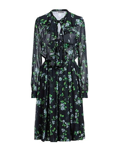 VIVETTA Midi dress Navy 100% Viscose