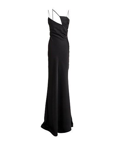 THE ATTICO Long dress 100% Polyester, Brass