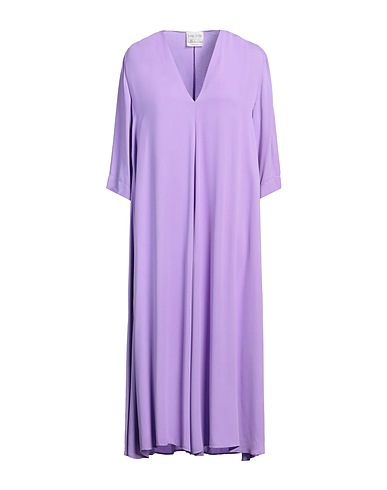 FORTE_FORTE Midi dress Mauve 100% Viscose