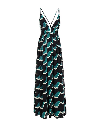 ULLA JOHNSON Long dress 55% Polyester, 45% Viscose