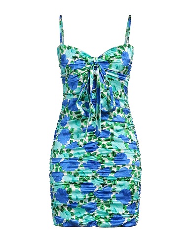 P.A.R.O.S.H. Sheath dress Blue 93% Silk, 7% Elastane