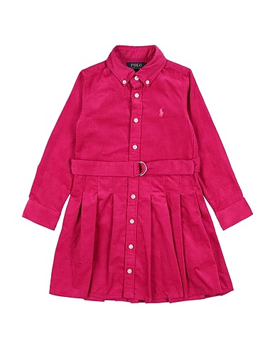 POLO RALPH LAUREN Dress Fuchsia 100% Cotton