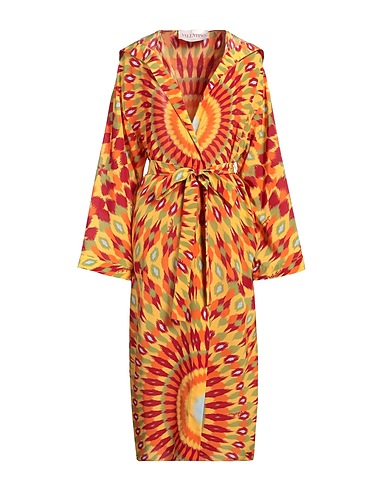 VALENTINO GARAVANI シルクドレス イエロー シルク 100%