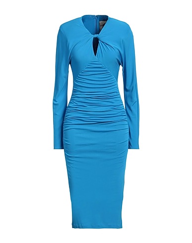 ROLAND MOURET Midi-Kleid Azurblau 100% Viskose