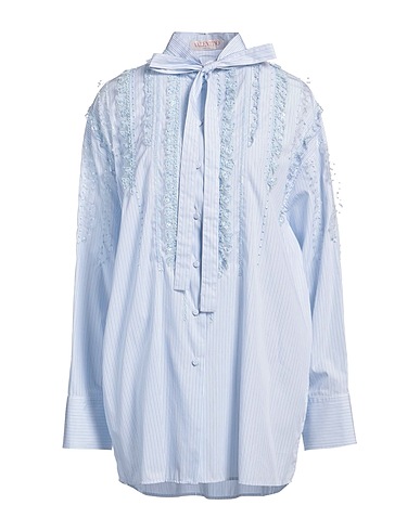 VALENTINO GARAVANI Striped shirt 100% Cotton, Polyester, Polyamide