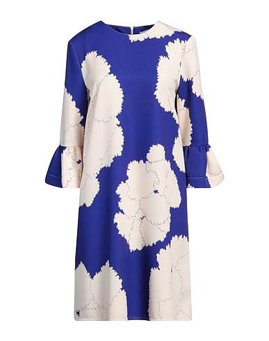 MEIMEIJ Vestito corto Blu 89% Poliestere, 11% Elastan