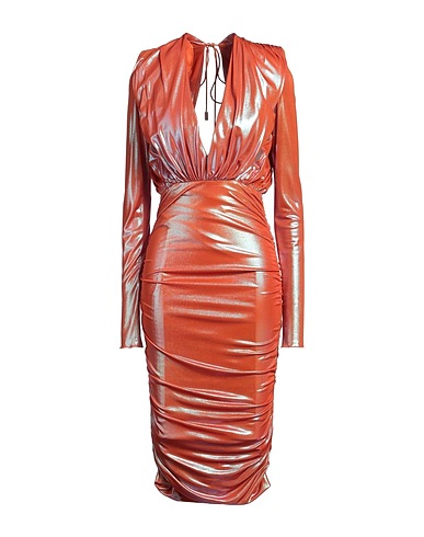 ALEXANDRE VAUTHIER Tubino Arancione 100% Viscosa