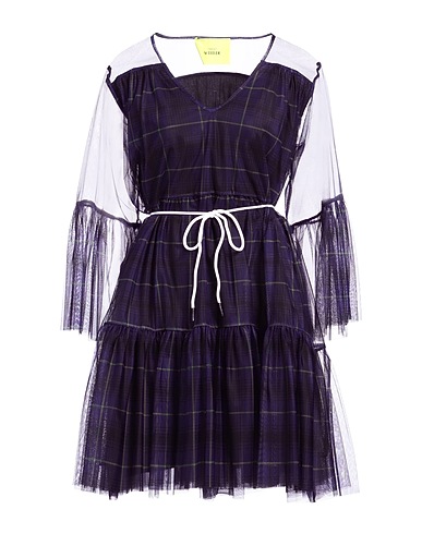ACTITUDE by TWINSET Short dress Dark purple 100% Polyester