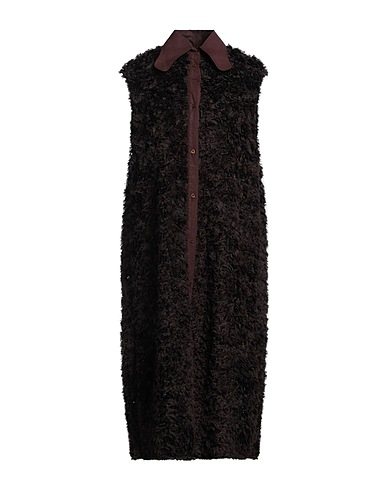 NICCOLÒ PASQUALETTI Midi dress Dark brown 100% Polyester