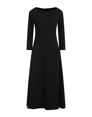 ALPHA STUDIO Vestito midi Nero 97% Poliestere, 3% Elastan