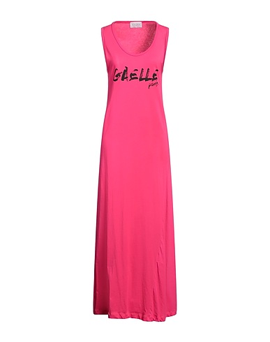 GAëLLE Paris Long dress Fuchsia 100% Cotton