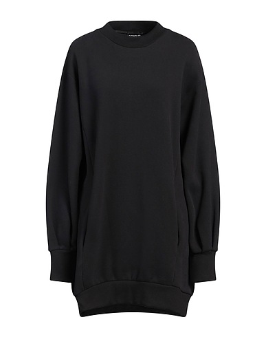 DONDUP Short dress Black 100% Cotton