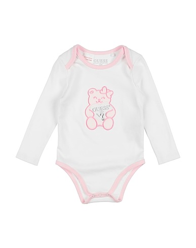 GUESS Baby bodysuit White 100% Cotton