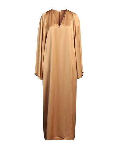 BY MALENE BIRGER Long dress Sand 78% Acetate, 22% Polyester