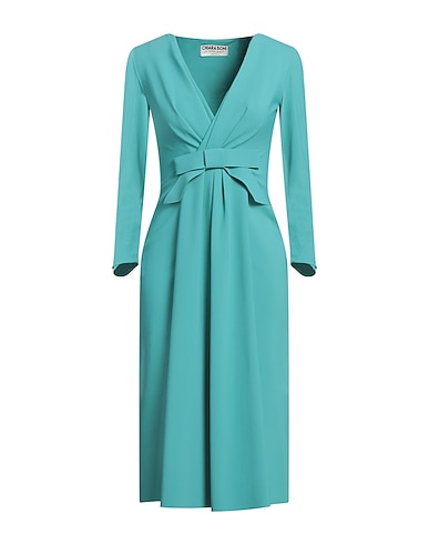 CHIARA BONI LA PETITE ROBE Midi dress Turquoise 75% Polyimide, 25% Elastane
