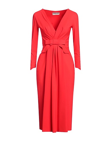 CHIARA BONI LA PETITE ROBE Tubino Rosso 75% Poliimmide, 25% Elastan