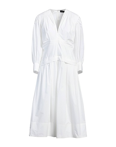 PROENZA SCHOULER Midi dress BIANCO 100% Cotton