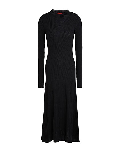 MAX&Co. Midi dress IVONNE
 Black 50% Acrylic, 50% Virgin Wool